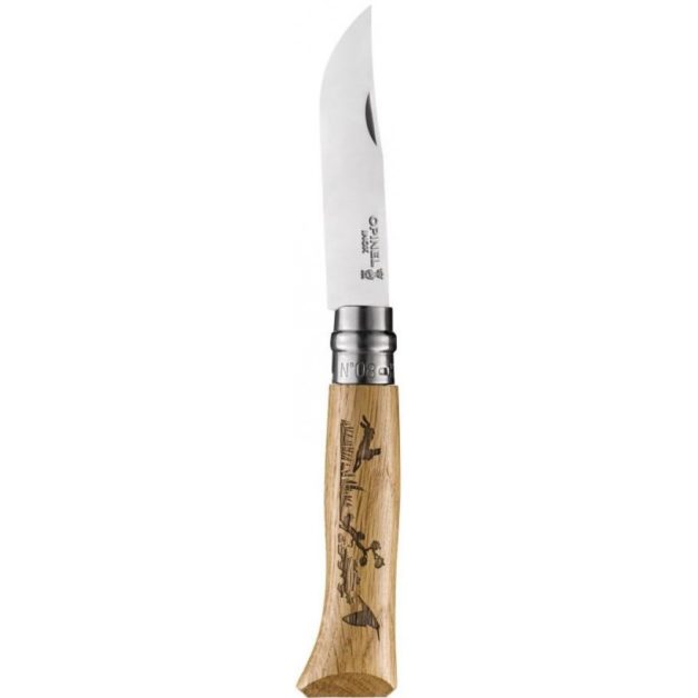 Opinel Traditional Animalia Σουγιάς Σχέδιο Λαγός N°08