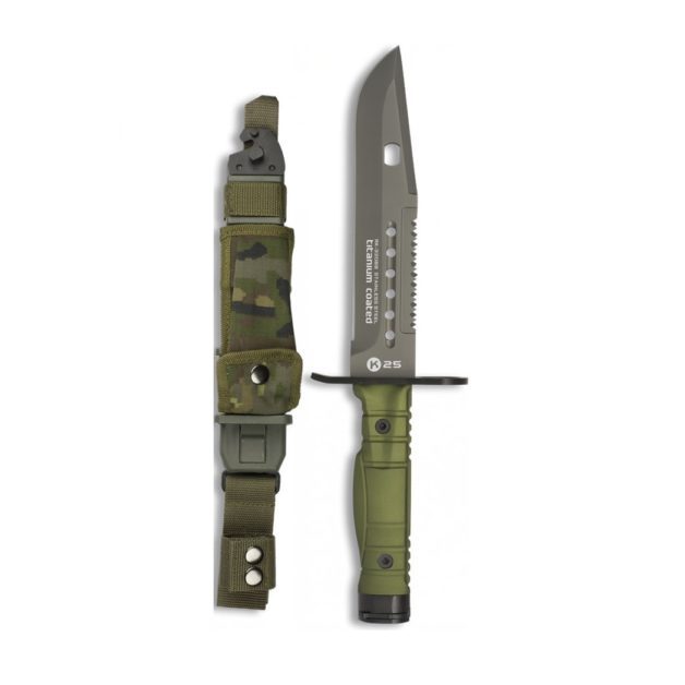 K25 Ξιφολόγχη Tactical 17,8 εκ χακί